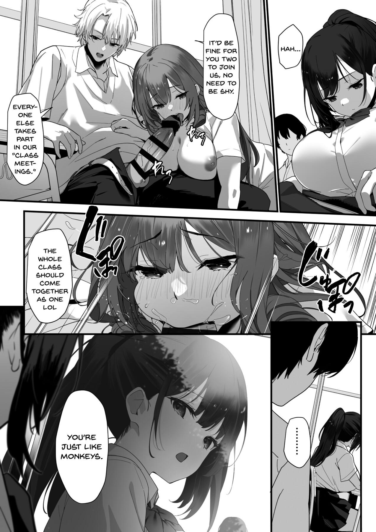 Hentai Manga Comic-Stray Mate - Sex Class 2C --Read-13